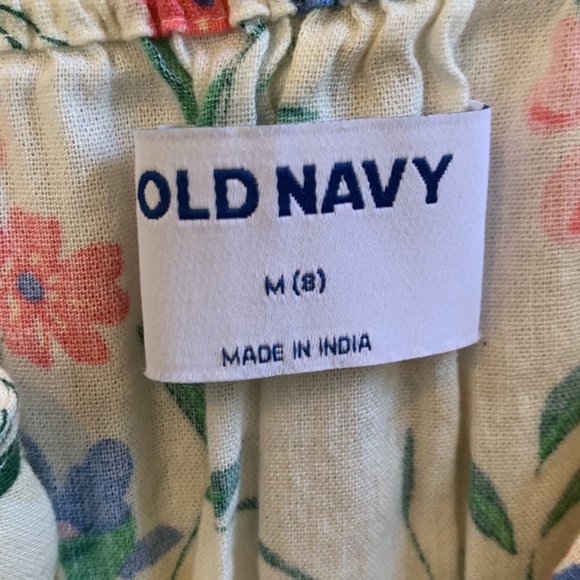 Girls Old Navy Floral Sleeveless Dress - Picture 3 of 6